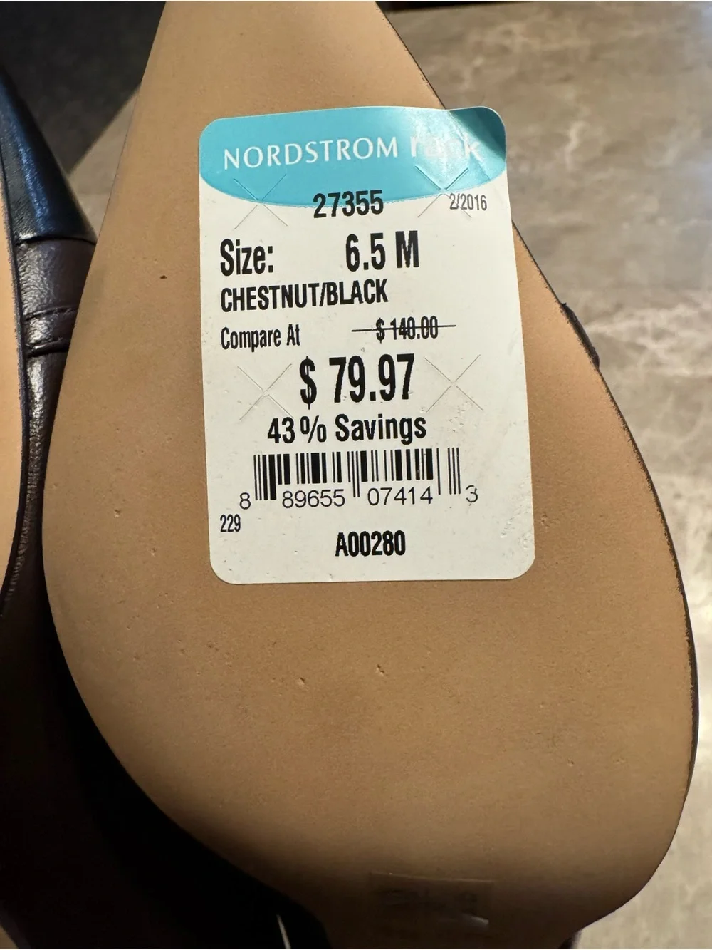 Coach Black and Gold Stiletto
Heels 6.5 - Picture 6 of 10